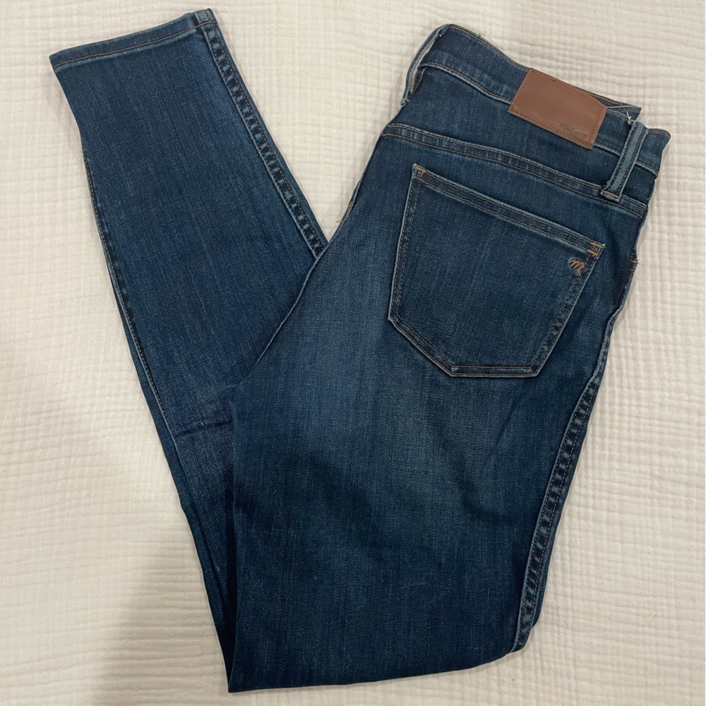 Lightly worn Madewell 10” High Rize Skinny Jeans